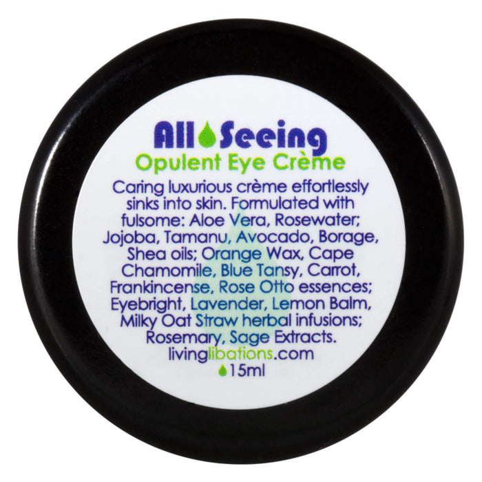 Tub of Living Libations All Seeing Eye Crème 15ml