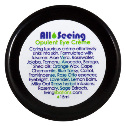 Tub of Living Libations All Seeing Eye Crème 15ml