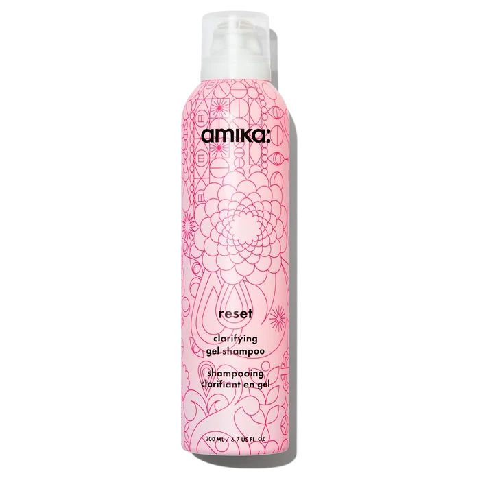 Amika Reset Clarifying + Cleansing Gel Shampoo bottle