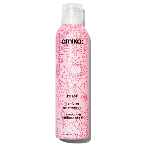 Amika Reset Clarifying + Cleansing Gel Shampoo bottle