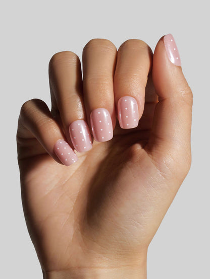 Angel Glaze Dot (Short Squoval)