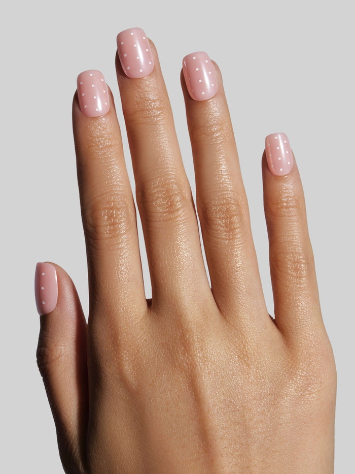 Angel Glaze Dot (Short Squoval)