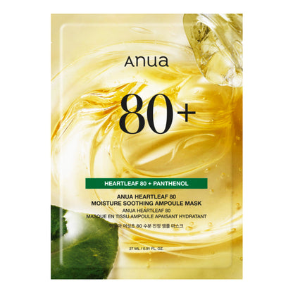 Anua Heartleaf 80+ Moisture Soothing Ampoule Mask 1pc