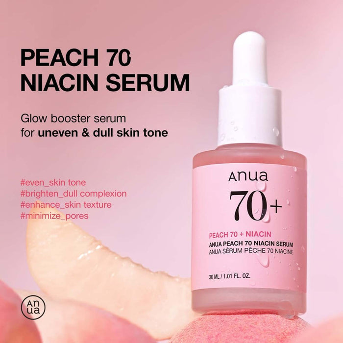 Anua Peach 70% Niacin Serum 1.01/30ml