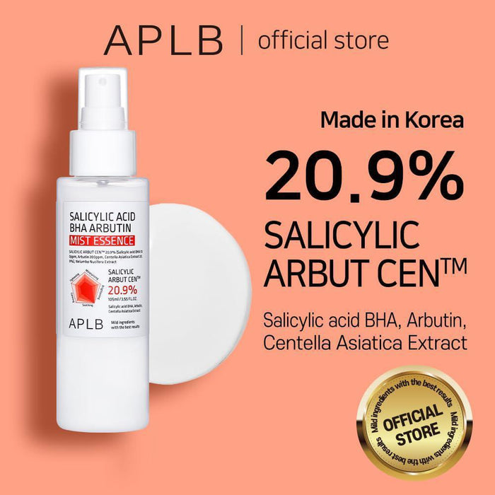 APLB Salicylic Acid BHA Arbutin Mist Essence 105 mL