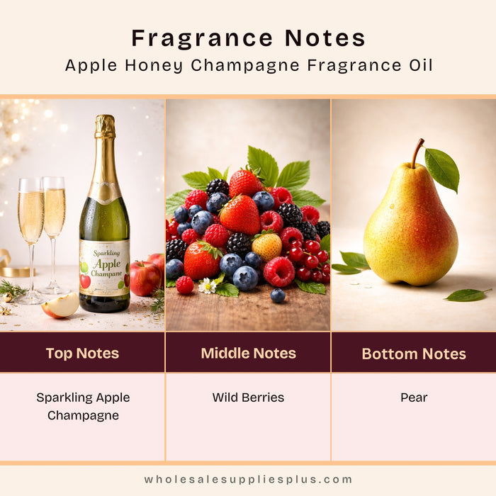 Apple Honey Champagne Fragrance Oil 993 - close-up