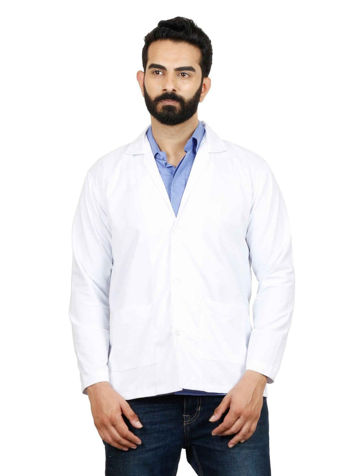 Apron Full Sleeves 3 Button - Premium Full Sleeve Apron for Ultimate Protection - J R GARMENTS