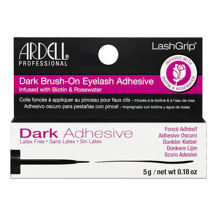 Ardell Professional Brush-On Eyelash Adhesive Biotin Dark 0.18oz/ 5g