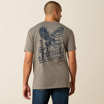Ariat Paintriot Classic Fit T-Shirts - Smoked Pearl