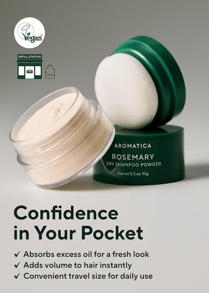 Aromatica Rosemary Dry Shampoo Powder 10 g