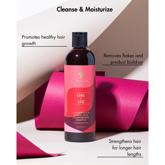 As I Am Long & Luxe Shampoo 12oz