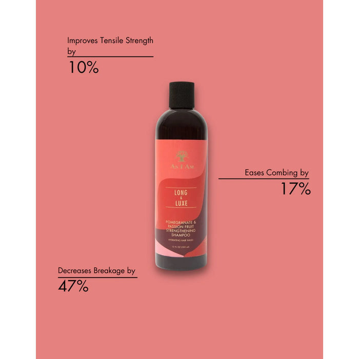 As I Am Long & Luxe Shampoo 12oz