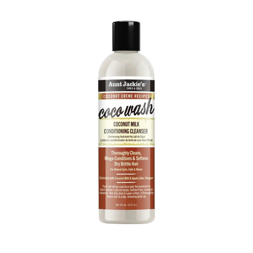 Aunt Jackie's Coconut Coco Wash Cleanser 12oz