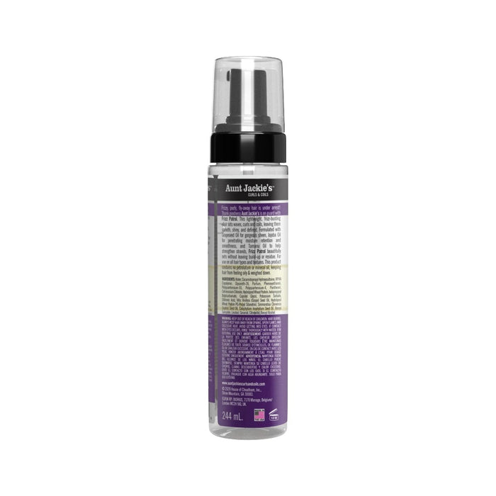 Aunt Jackie's Grapeseed Frizz Patrol Setting Mousse 8.5oz