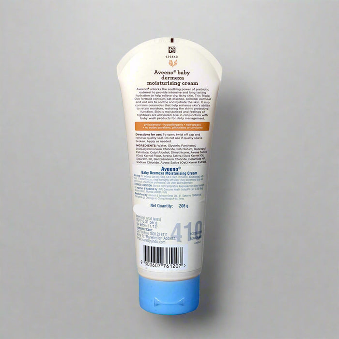 Aveeno Dermexa Moisturising Cream for infants and children