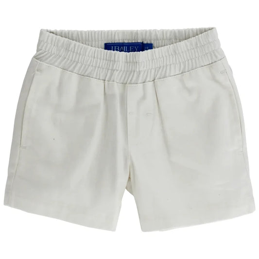 Bailey Boys White Twill Pull on Short