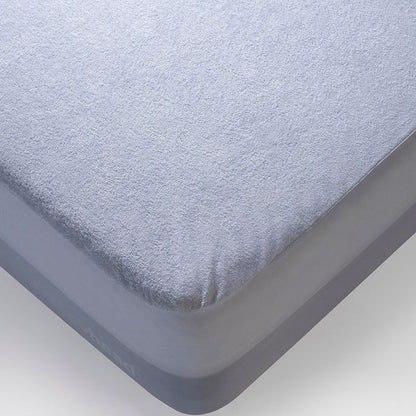 Bamboo|Terry|Waterproof|Mattress|Protector|78|48|inches|Double|Size|White