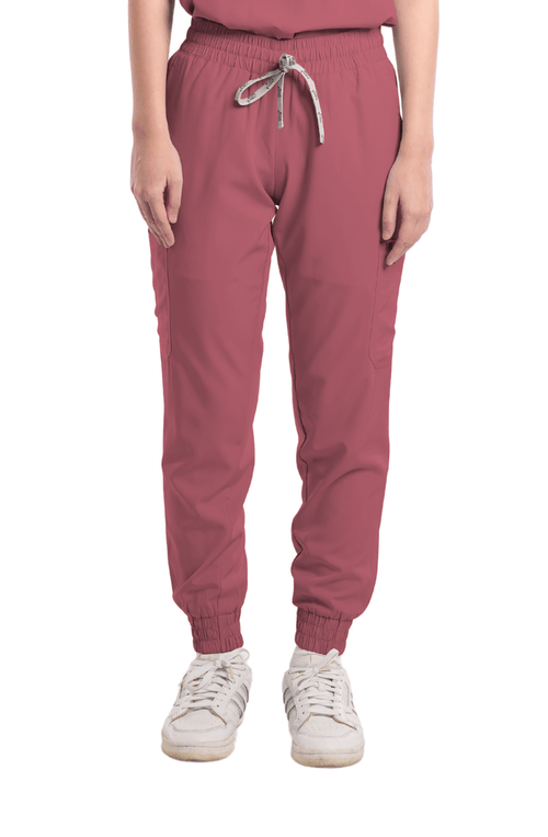 Basicflex® Custom Fit Garterized Jogger Women Scrub Pants