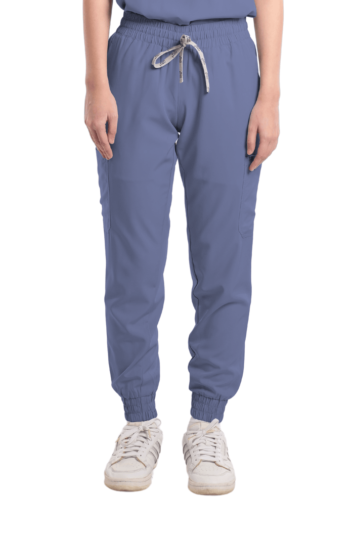 Basicflex® Custom Fit Garterized Jogger Women Scrub Pants