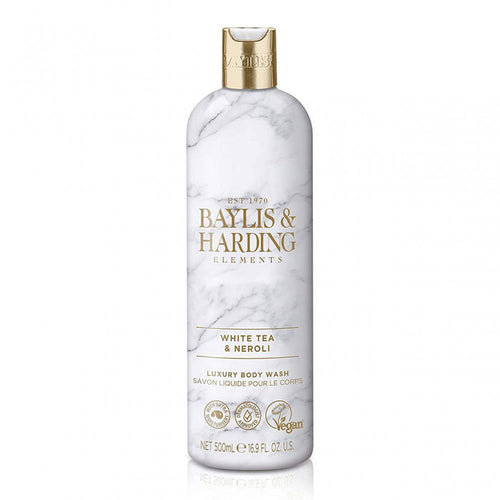 Baylis and Harding Elements White Tea and Neroli Shower Gel, 500ml