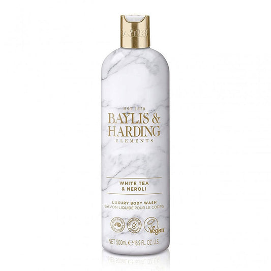 Baylis and Harding Elements White Tea and Neroli Shower Gel, 500ml