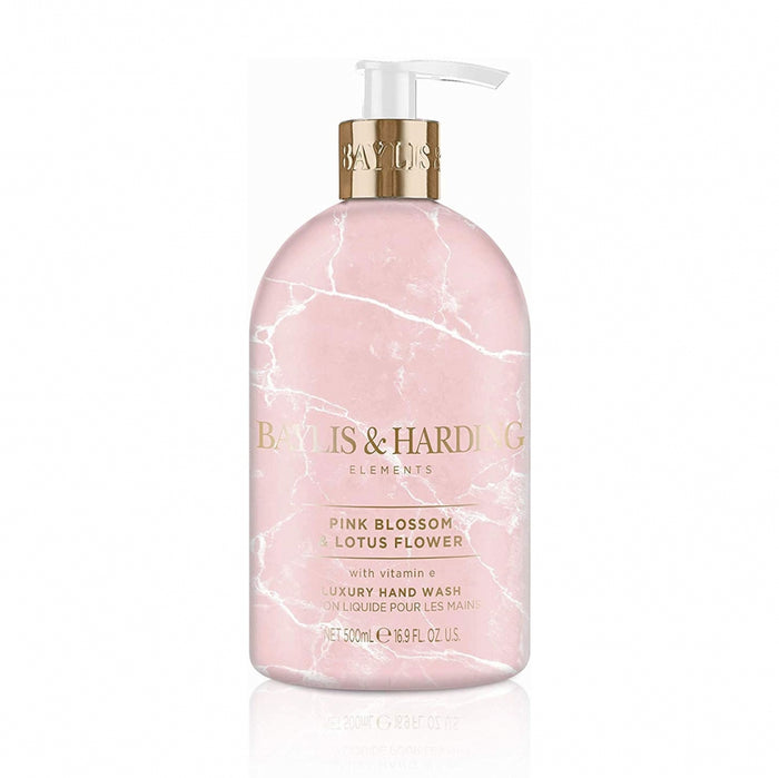 Baylis & Harding Elements Pink Blossom & Lotus Flower Hand Wash, 500 ml