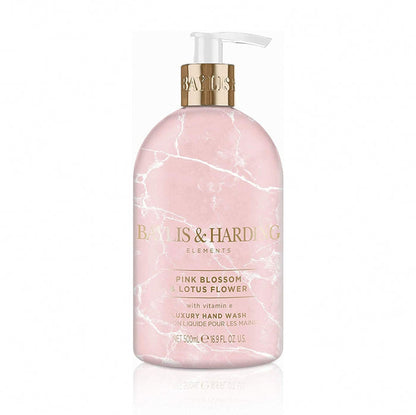 Baylis & Harding Elements Pink Blossom & Lotus Flower Hand Wash, 500 ml