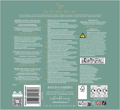 Baylis & Harding The Fuzzy Duck Winter Wonderland Candle Bathing Set