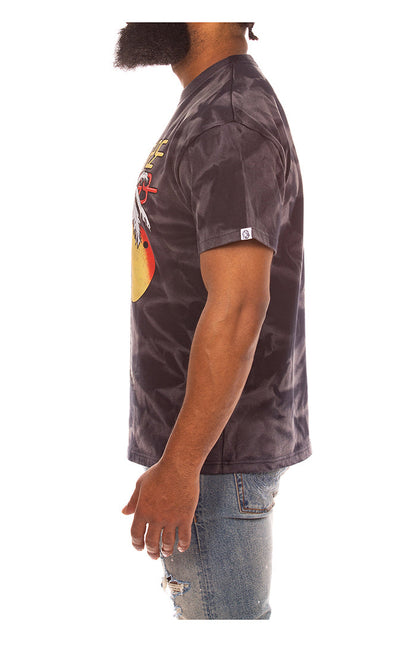 Rear view emphasizing the design and craftsmanship of the Billionaire Boy's Club Black BB Chill SS Knit style 851-6303