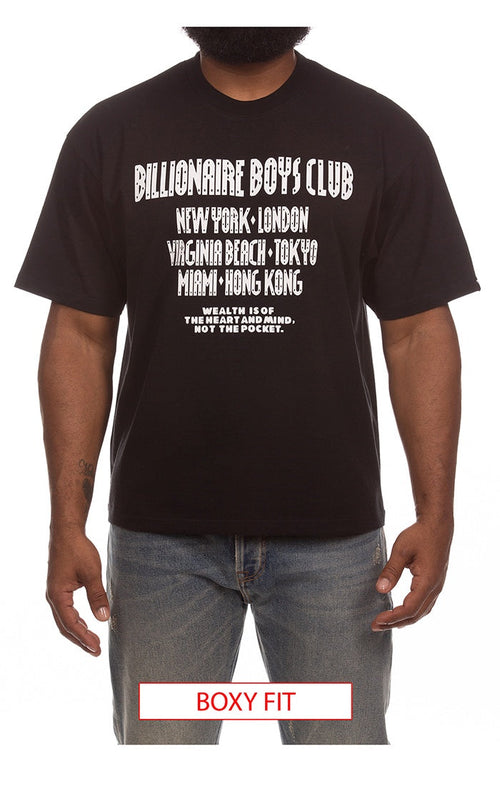 BBC Black BB Club SS Knit (Boxy Fit) (861-1313)