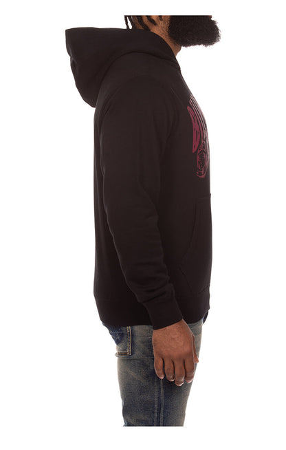 BBC Black BB Curve Pullover Hoodie (851-9303)