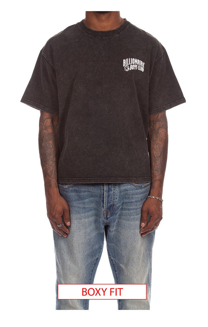 BBC Black BB Faded Curve SS Knit (861-3304)