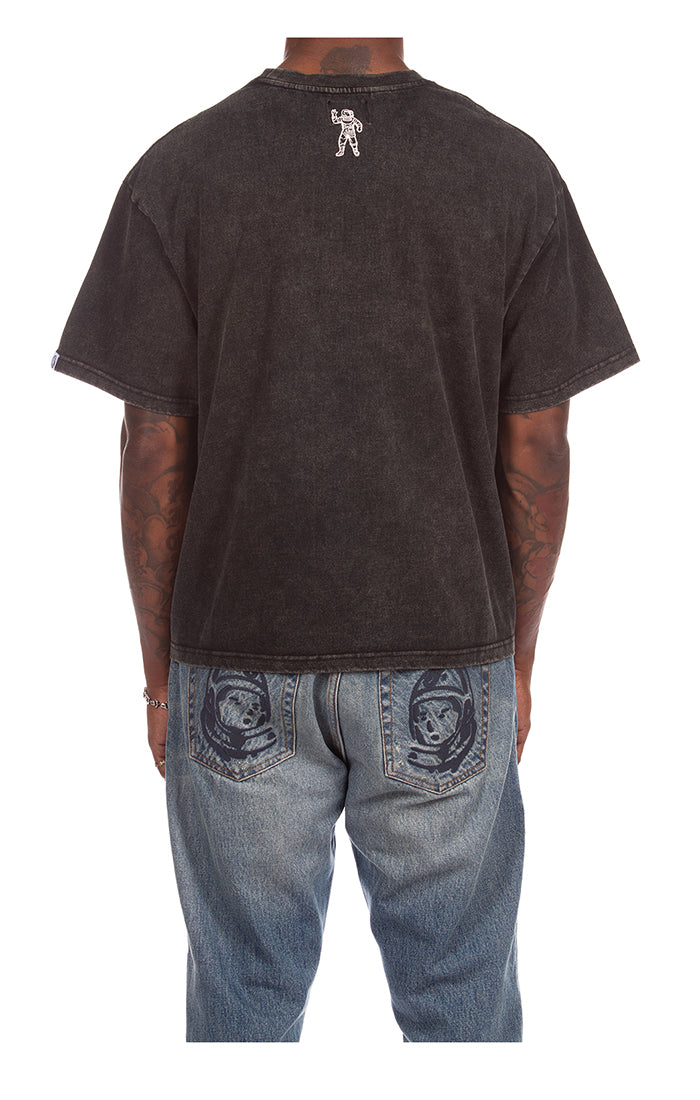 BBC Black BB Faded Curve SS Knit (861-3304)
