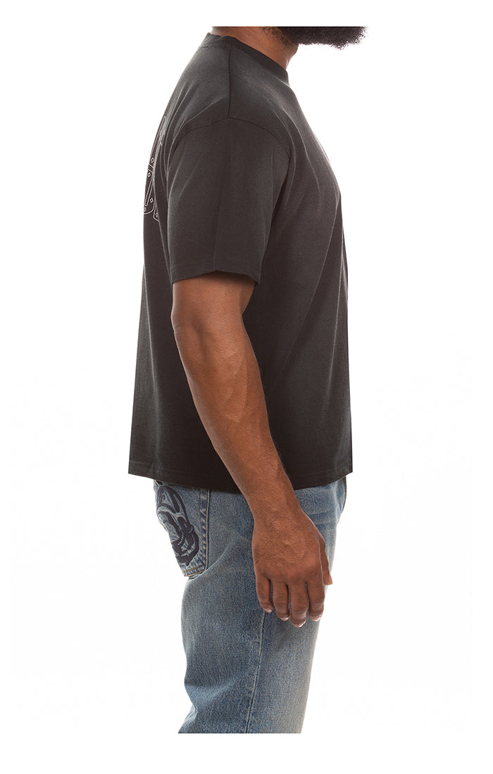 BBC Black BB Faded Helmet SS Knit (861-2304)