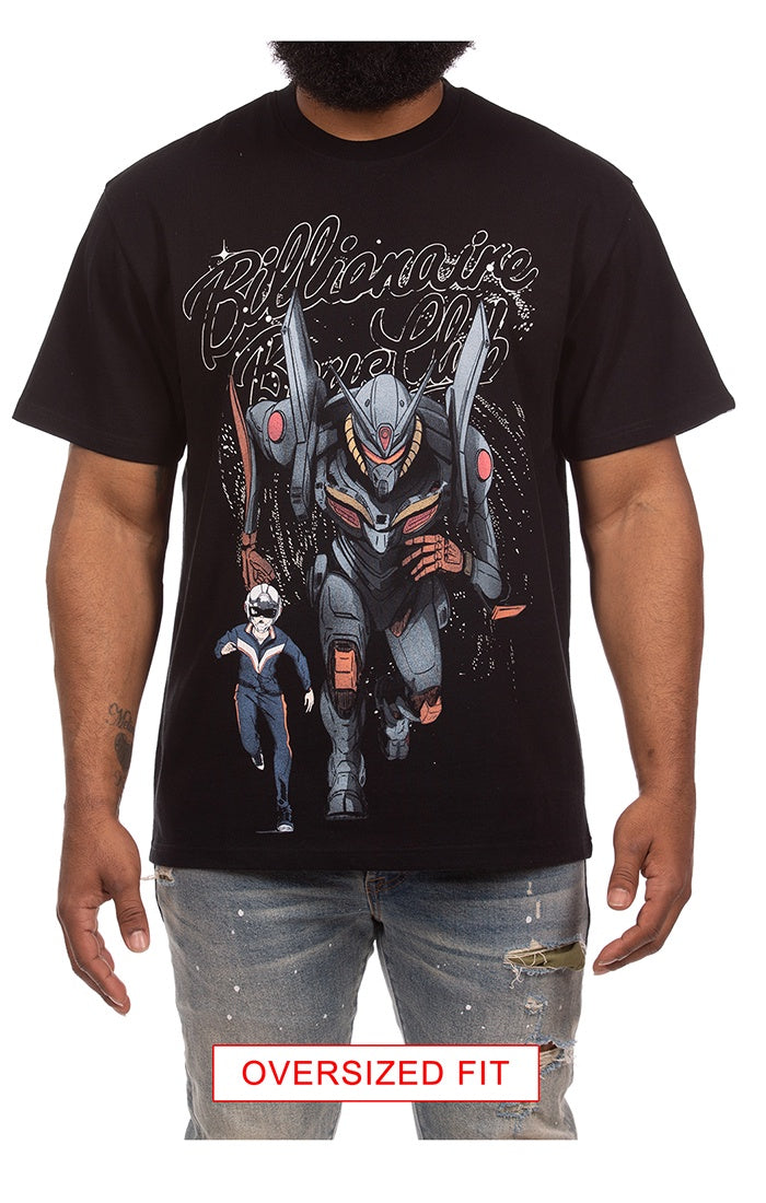 BBC Black BB Quest SS Knit (Oversized Fit) (851-8302)