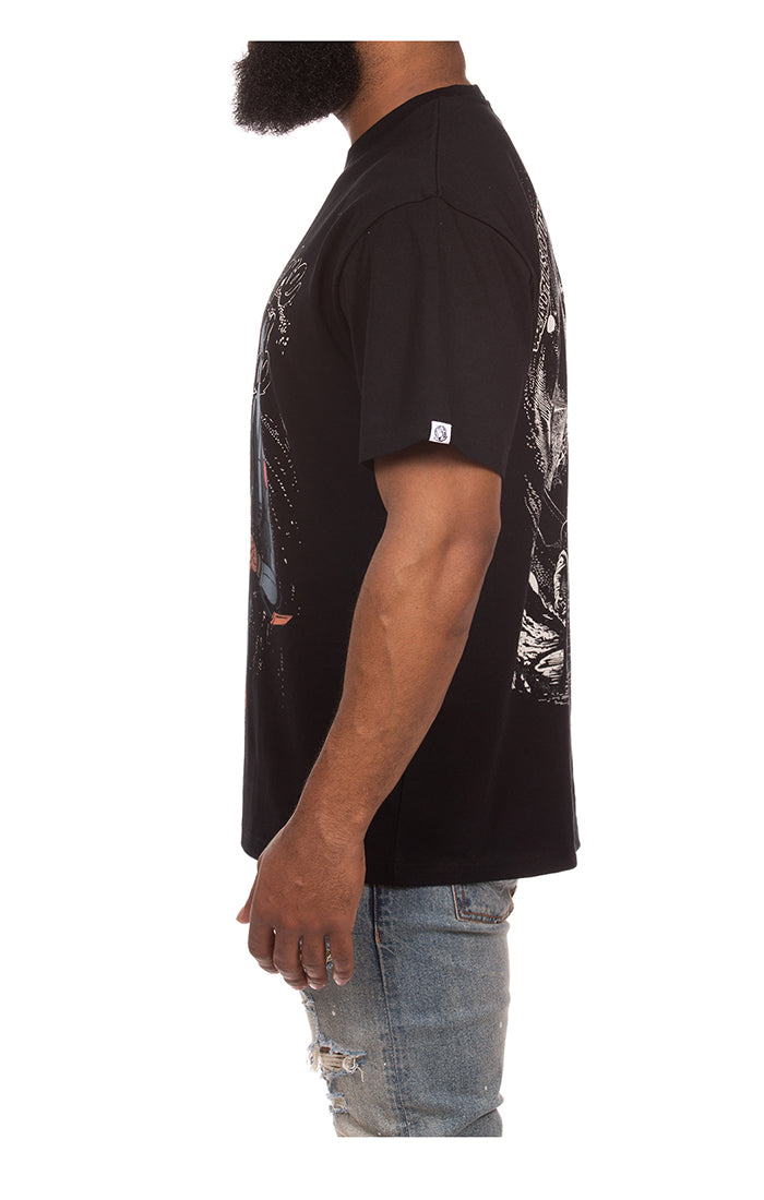 BBC Black BB Quest SS Knit (Oversized Fit) (851-8302)