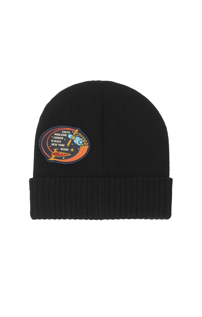 BBC Black BB Stamps Beanie (851-9802)