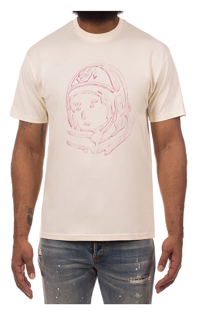 BBC Ecru BB Helmet Sketch SS Tee (861-2208)