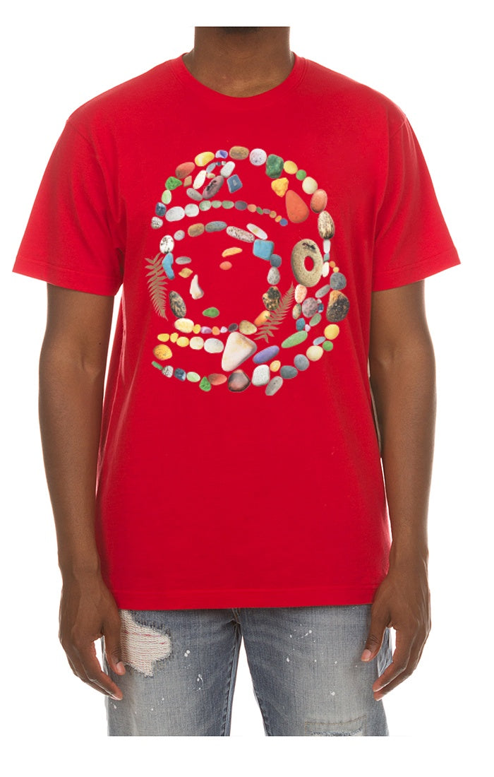 BBC Red BB Stones SS Tee (861-1205)