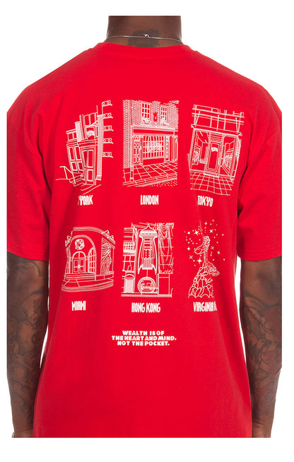 BBC Red BB Stores SS Tee (861-3205)