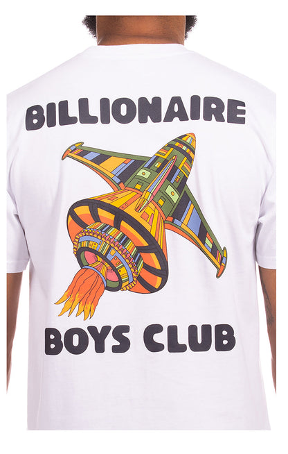 BBC White BB Spaceship SS Tee (861-4207)