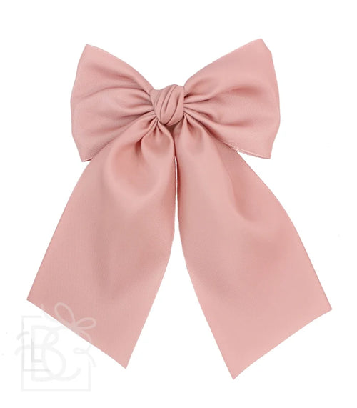 BC 4.5" Sweet Nectar Satin Euro Knot Bow w/ Tails