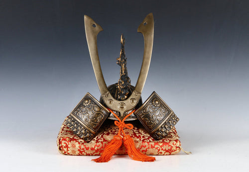 Beautiful Vinateg Samurai Helmet -Made in Japan- Genji Style