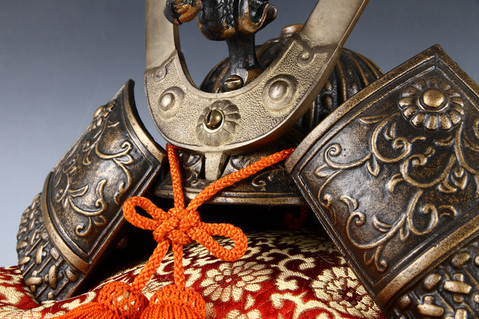 Beautiful Vinateg Samurai Helmet -Made in Japan- Genji Style