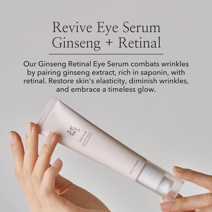 Beauty of Joseon Ginseng + Retinal Revive Eye Serum 1.01oz/30ml - ikatehouse