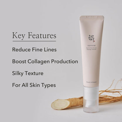 Beauty of Joseon Ginseng + Retinal Revive Eye Serum 1.01oz/30ml - ikatehouse