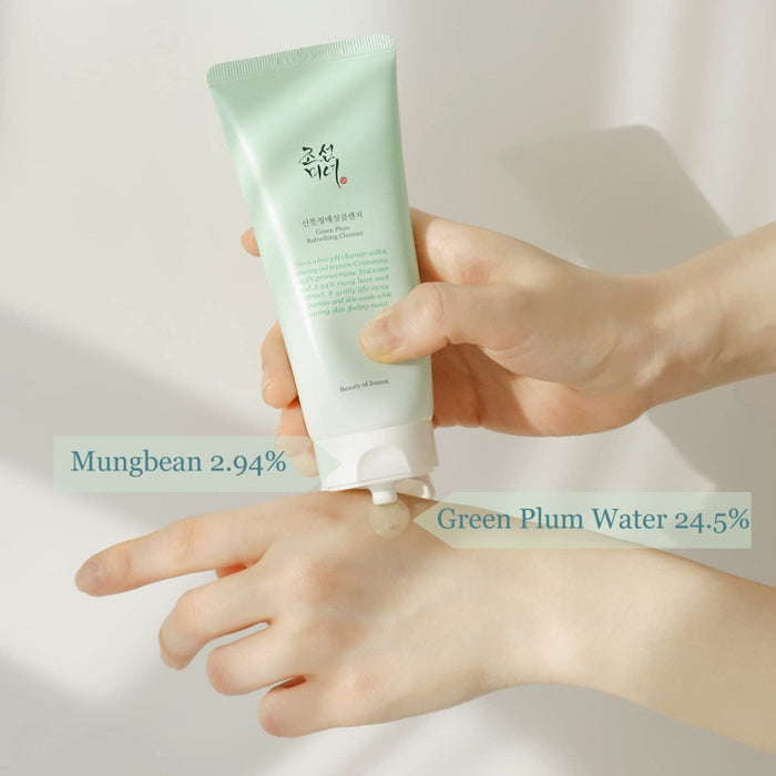 Beauty of Joseon Green Plum Refreshing Cleanser 3.38oz/ 100ml - ikatehouse