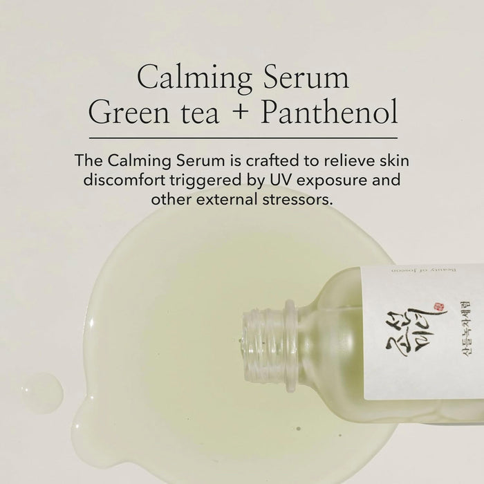 Beauty of Joseon Green Tea + Panthenol Calming Serum 1.01oz/ 30ml - ikatehouse