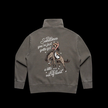Binks & Bo Ladies Outta Hand Ladies Quarter Zip Sweaters
