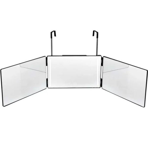 Black Ice Trifold 3-Way Self-Cut LED Mirror